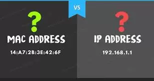 difference between mac address and ip address | मैक एड्रेस तथा आईपी एड्रेस मुझे अंतर बताइये